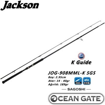 Jackson ''OceanGate JOG-908MML-K SGS'' 2.95cm 14-40gr