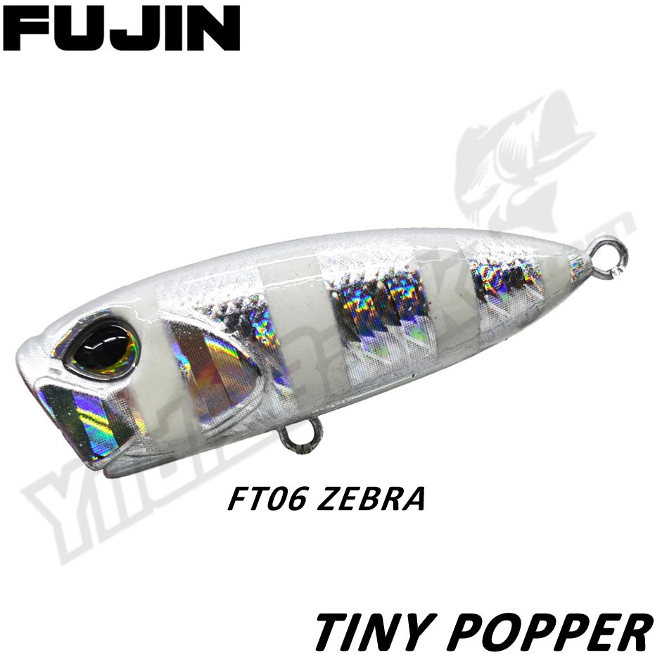 Fujin ''TINY POPPER'' 4cm 3gr FT06 Zebra