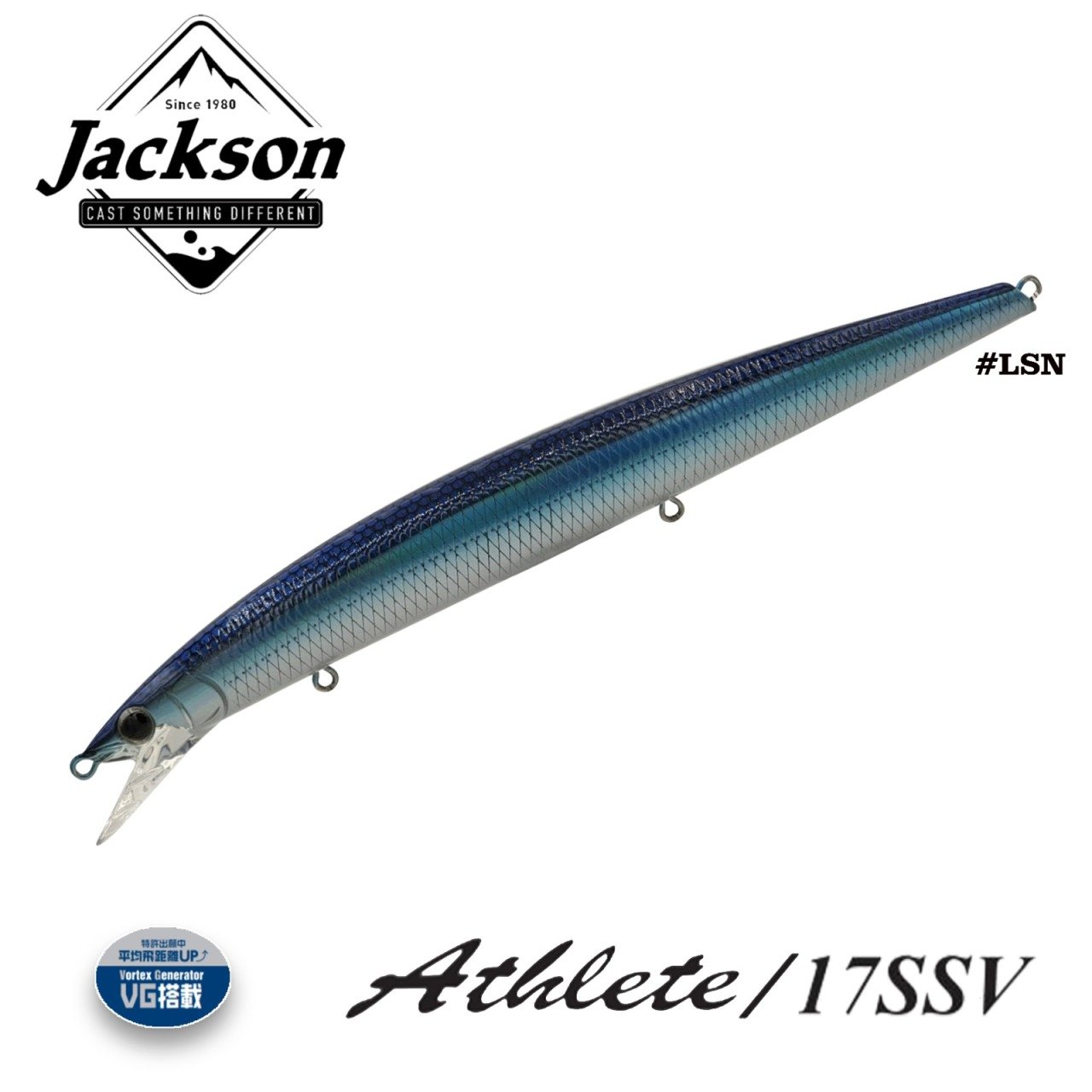 Jackson Athlete 17SSV 170mm 30 gr LSN