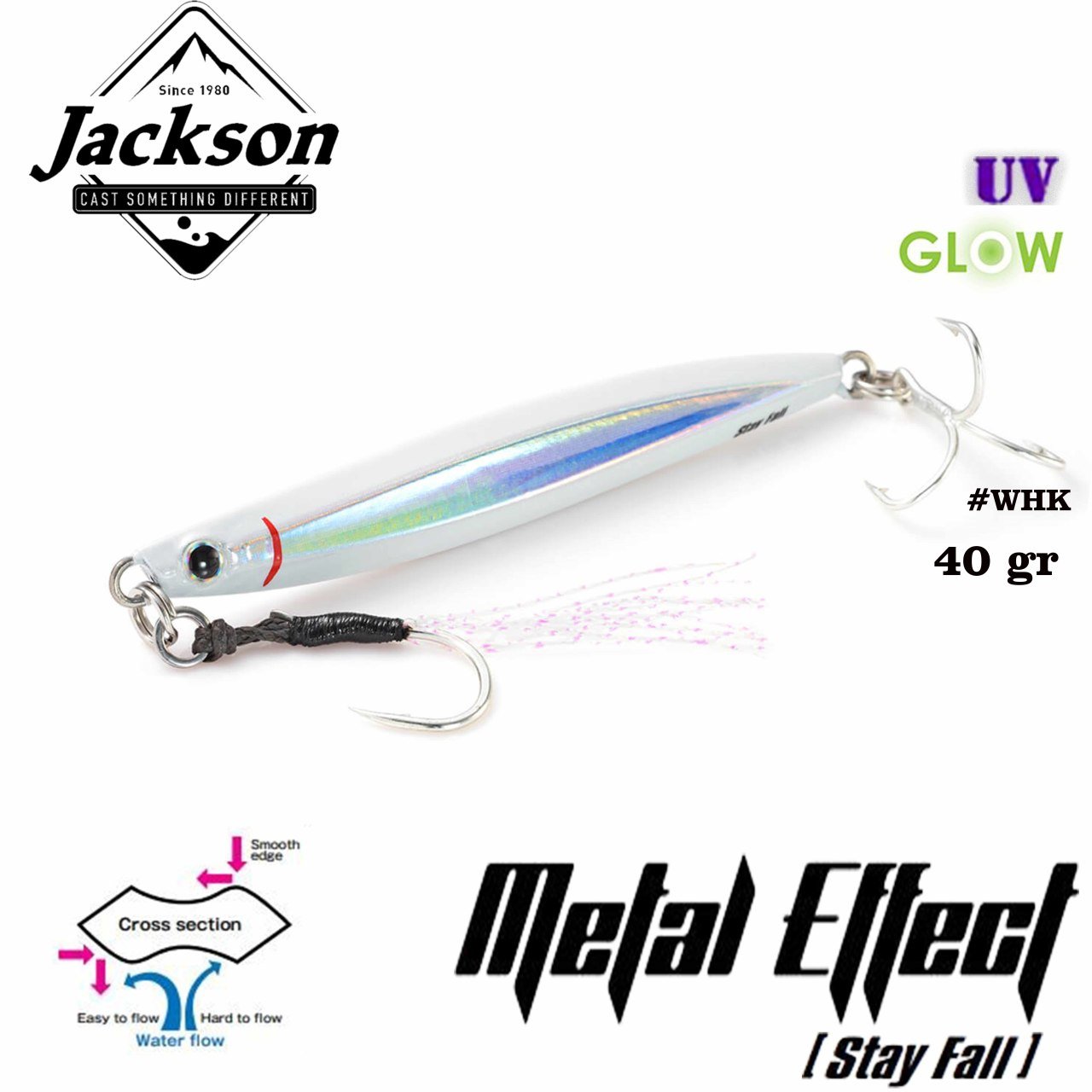 Jackson Metal Effect Stay Fall 40gr WHK