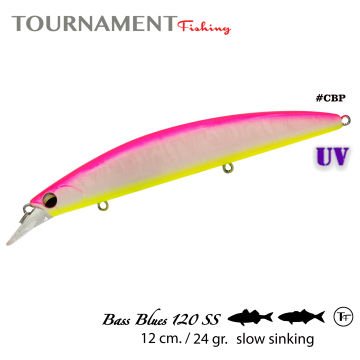 Tournament fishing Bassblues 120 SS 120 mm 24 gr #CBP