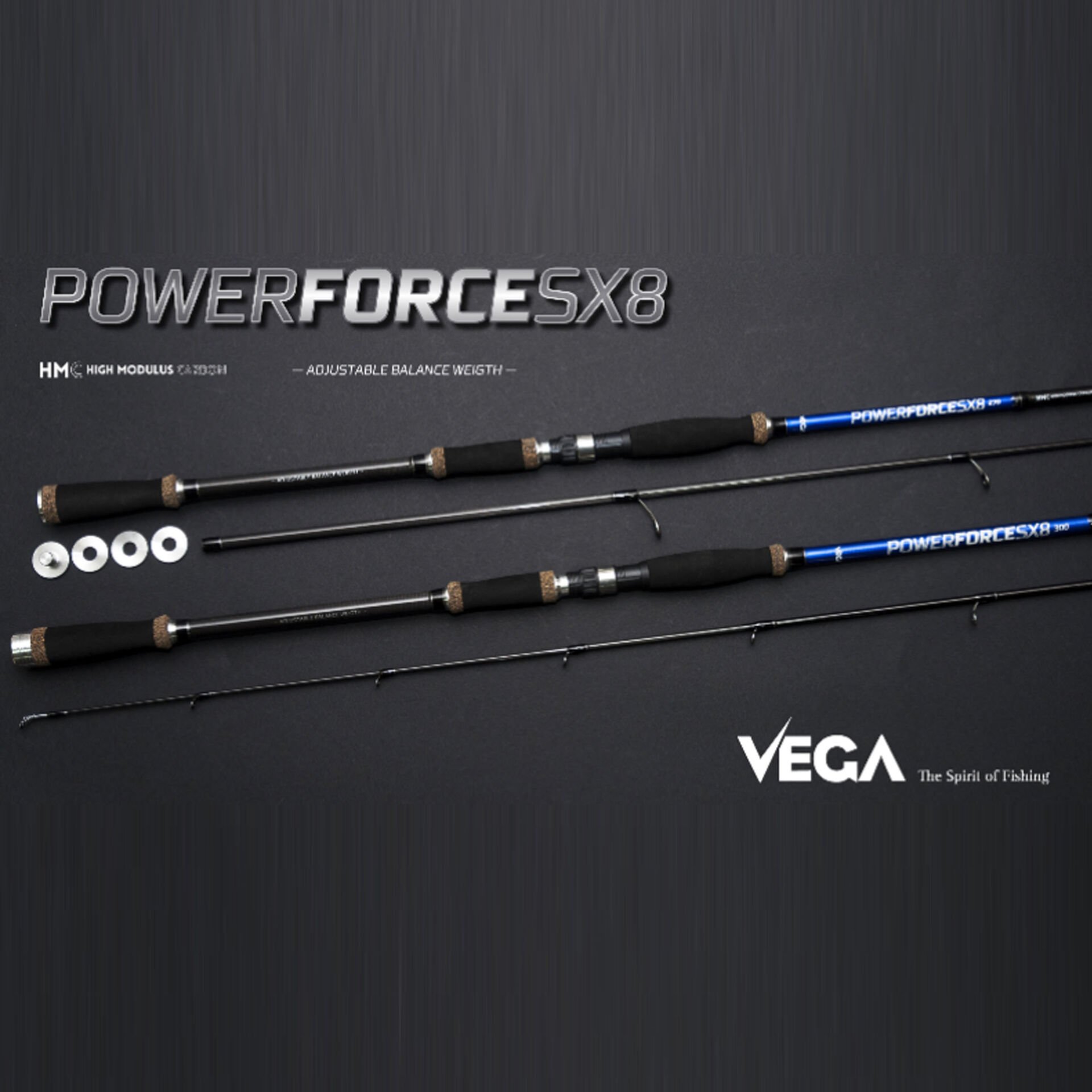 Vega Power Force SX8 300/ 3,00mt 15-75gr atarlı spin kamış