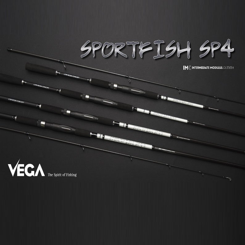 Vega Sportfish sp4 300 / 3,00mt 15-60gr atarlı spin kamış