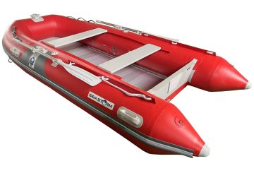 Seastorm 360 Alüminyum Katlanır Tabanlı Şişme Bot Kırmızı