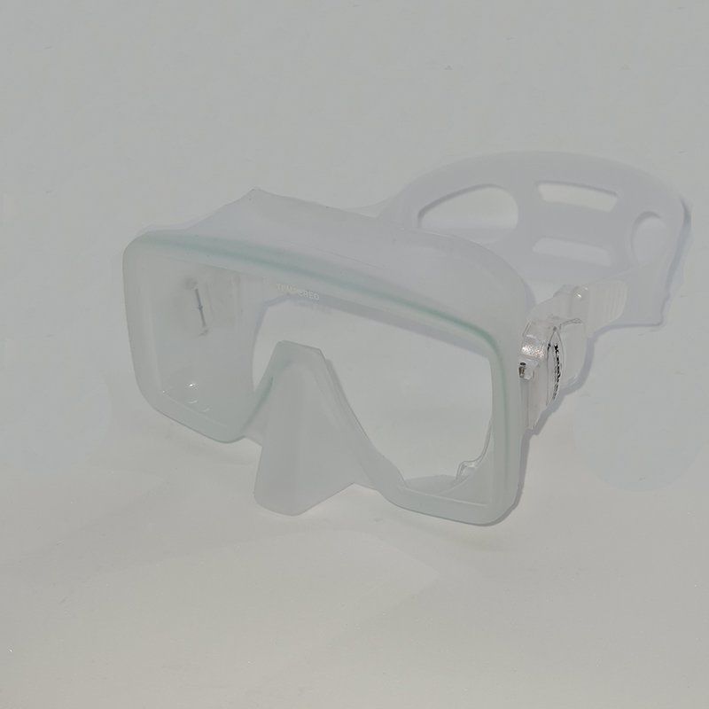 Kraken Maske M22 Çerçevesiz Şeffaf Silikon, Tek camlı
