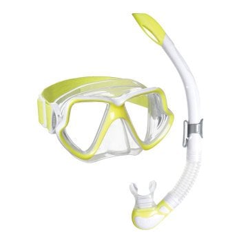 Mares Wahoo Neon Maske Şnorkel Set Sarı