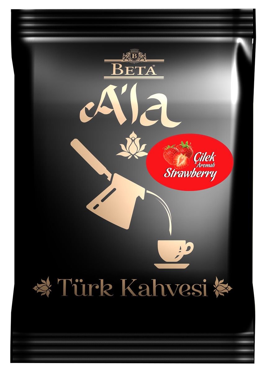 Beta A'la Çilek Aromalı Türk Kahvesi 100 GR