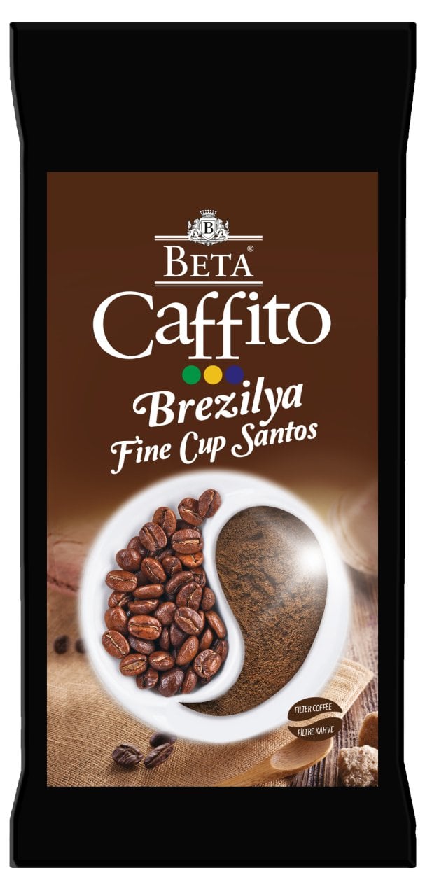 Caffito Brazil Fine Cup Santos Filtre Kahve 250 Gr