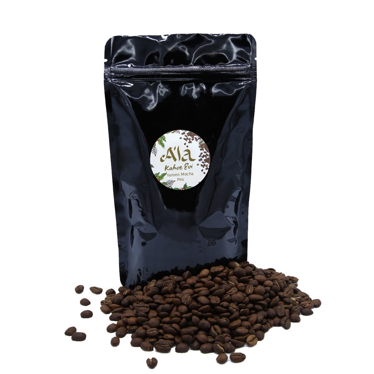 Yemen Mocha Pea Berry - Kavrulmuş Kahve Çekirdeği  250 g - B.2014