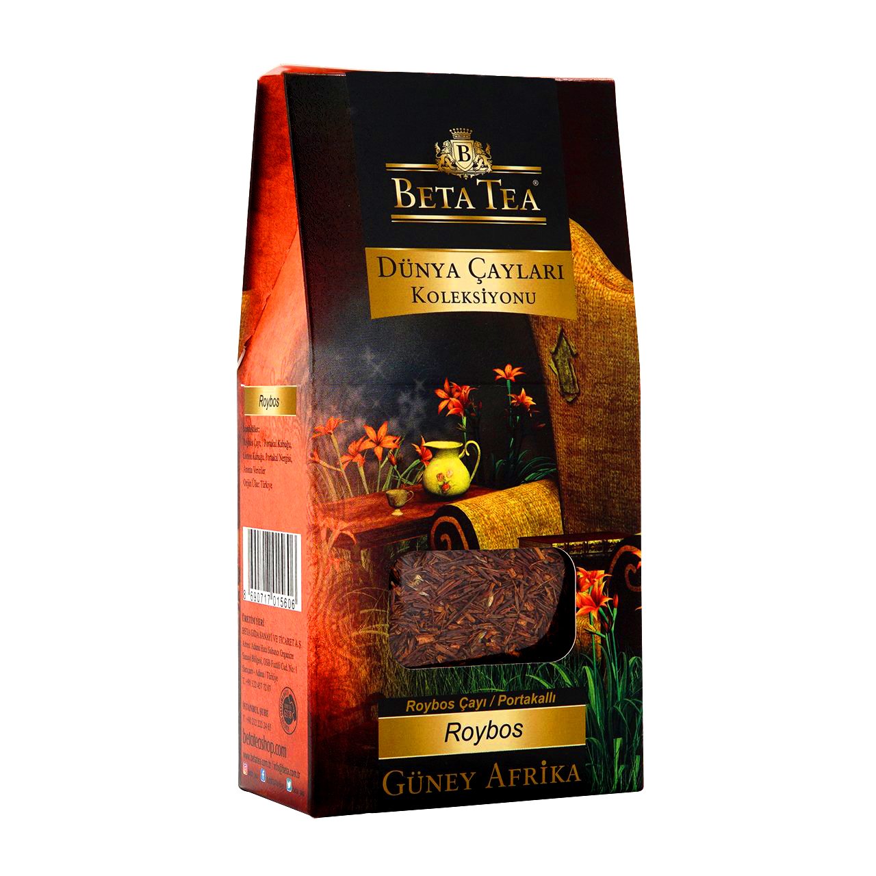 Portakallı Rooibos (Güney Afrika Çayı) Dünya Çayları Koleksiyonu 50 gr