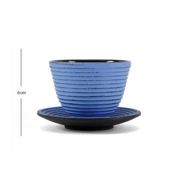 BA3118 Cast Iron Cup Blue 120 ml