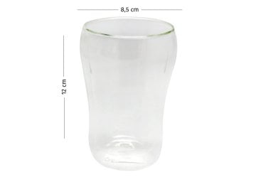 Çift Cam Kupa 300 ml - Ba2116