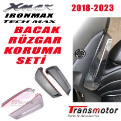 Yamaha Xmax Ironmax Techmax 2017-2023 Bacak Rüzgar Koruma Seti