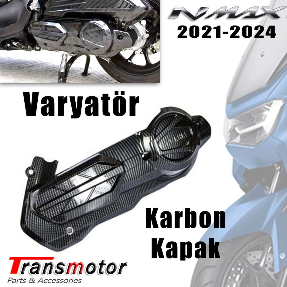 Nmax 125/155 2021-2024 Varyatör Karbon Kapak