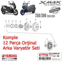 Orijinal XMAX 250/300 2018-2024 Arka Varyatör Seti Komple