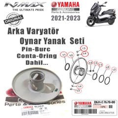 Orijinal NMAX 125/155 2021-2024 Arka Varyatör Oynar Yanak Seti