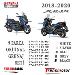 Xmax Ironmax Techmax Mat Siyah 125/250/300 Orijinal Komple Full Grenaj Seti