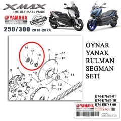 Orijinal XMAX 250/300 2018-2024 Oynar Yanak Rulman Segman Seti