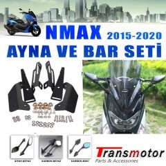Nmax 125/155 2015-2020 R25 Ayna Ve Ayna Bağlantı Bar Seti