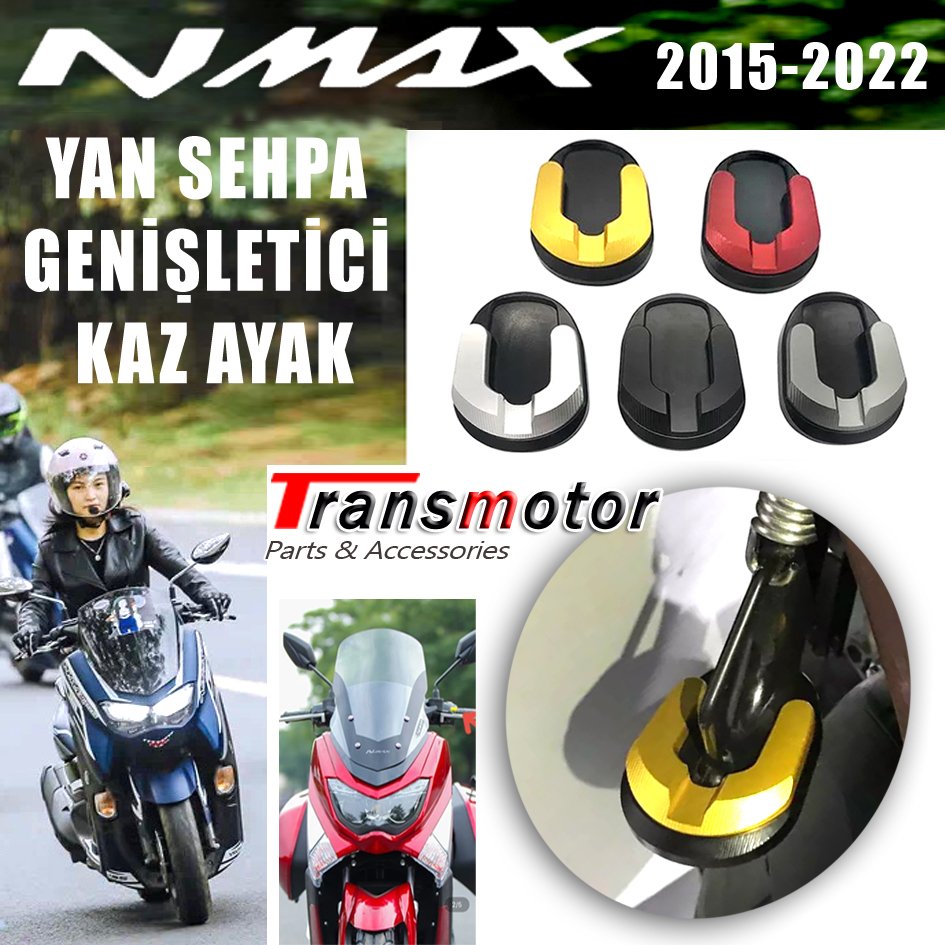 Nmax 125/155 2015-2024 Yan Sehpa Genişletici Kaz Ayak