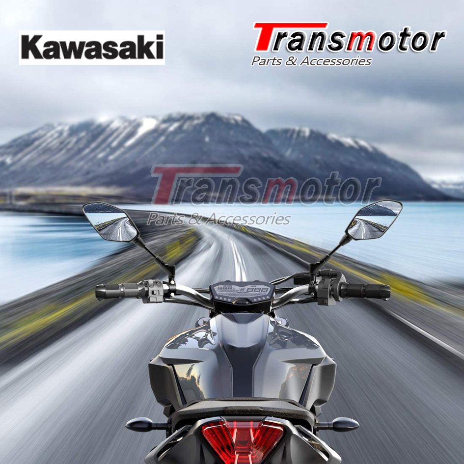 Kawasaki Z750-Z800-Z900-Z1000 Uyumlu Katlanır Ayna Seti E9 Sertifikalı Yüksek Kaliteli
