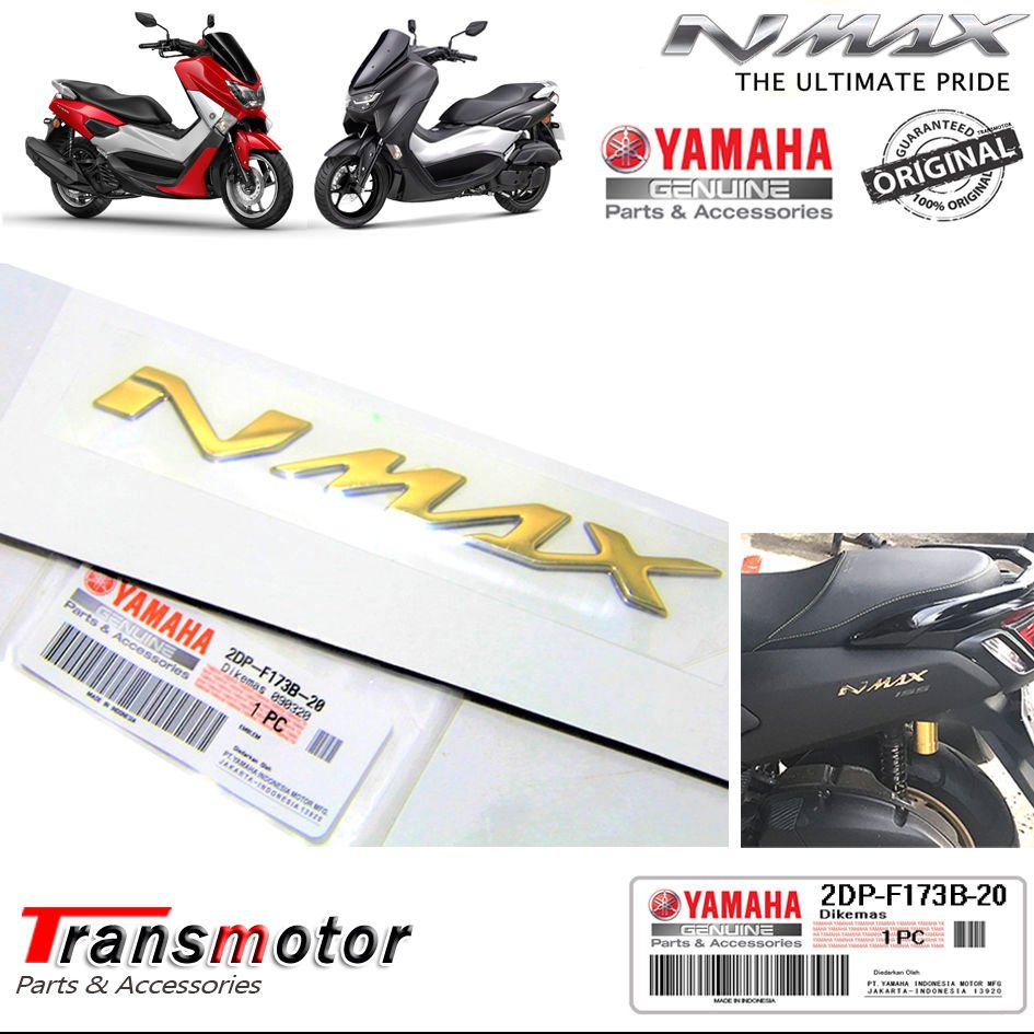 Orijinal NMAX 125/155 2015-2023 Nmax Yazı-Amblem-Logo Gold