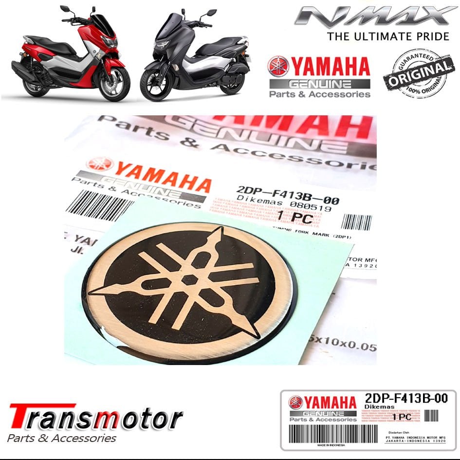 Orijinal NMAX 125/155 Amblem-Logo Damla Sticker