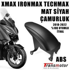Xmax Ironmax Techmax 250/300 2018-2022 Sıyırıcı Arka Çamurluk Mat Siyah