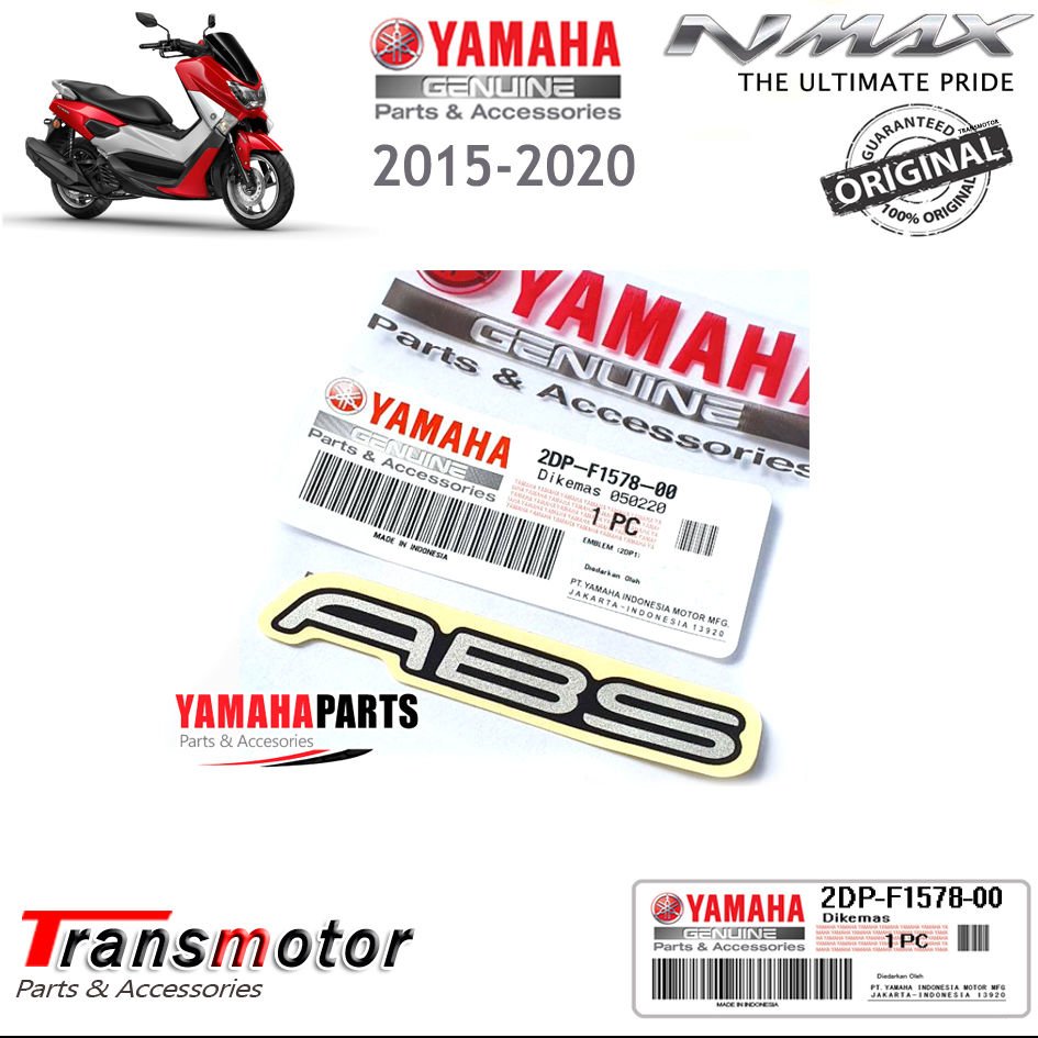 Orijinal Nmax 125/155 Çamurluk ABS Amblem Sticker Logo