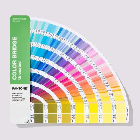 PANTONE COLOR BRIDGE COATED & UNCOATED (2 GUIDES SET)