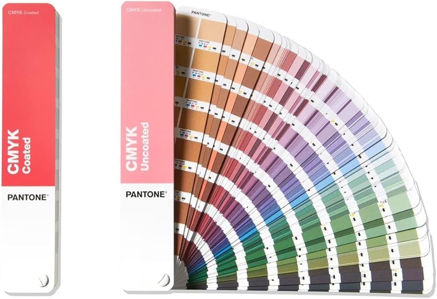 PANTONE CMYK COATED & UNCOATED (2 GUIDE SET)