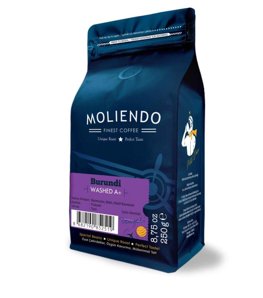 Moliendo Burundi Yöresel Kahve 1000 gr.