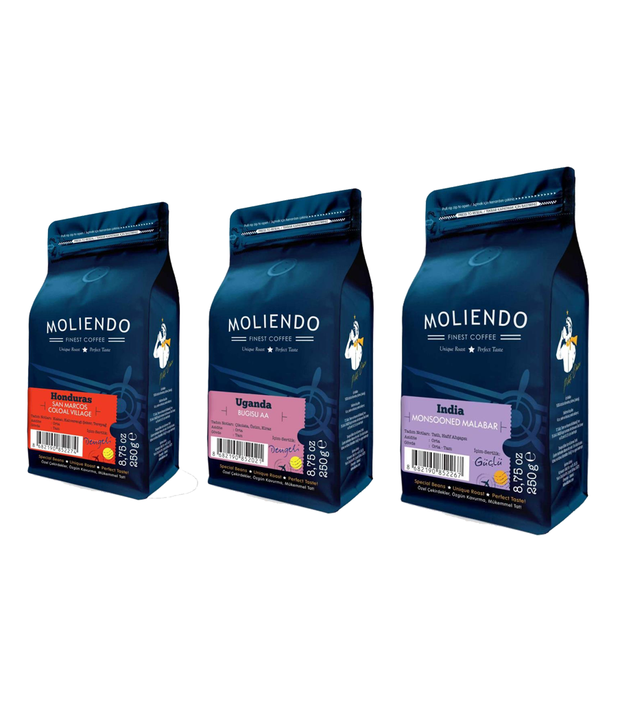 Moliendo Filtre Kahve Avantaj Paketi 3x250 g