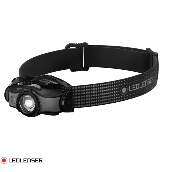 LEDLENSER MH5 502147 BLACK-GREY ŞARJLI KAFA FENERİ