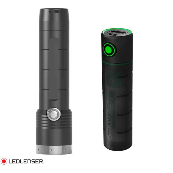 LEDLENSER MT10 FENER + FLEX3 POWERBANK KOMBO SET 502479