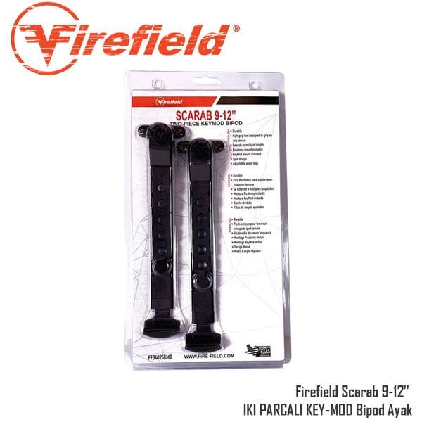 Firefield Scarab 9-12'' IKI PARCA KEY-MOD YAN BIPOD Ayak