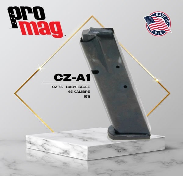 PROMAG CZ75-TZ75-BABY EAGLE 15RD ŞARJÖR