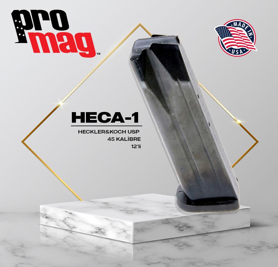 PROMAG HECKLER&KOCH USP 45ACP 12RD ŞARJÖR