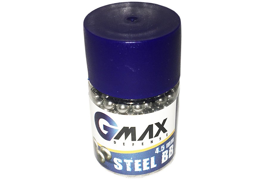 GMax Defense 4.5mm Çelik Bilye 250 Adetlik Şişe