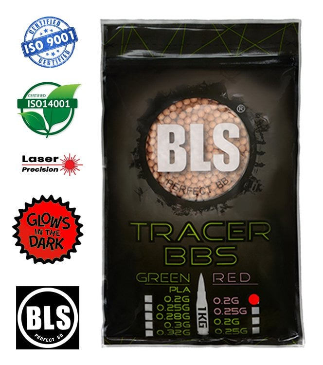 BLS PERFECT TRACER BB KIRMIZI 0.20G - 1KG - 5000Adet