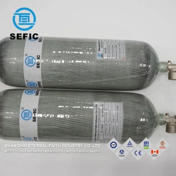 SEFIC 6.8 Litre 300 Bar Karbonfiber Scuba Tüp