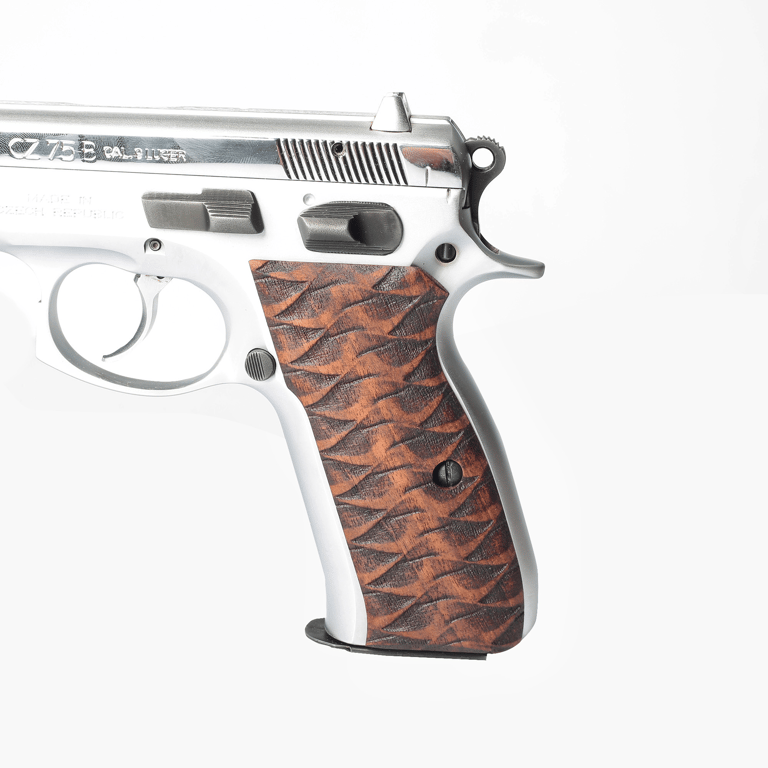 Cz 75B Zigzag Motif Ceviz Kabze