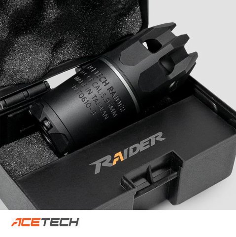 Acetech Raider Tracer Unit ''Alev Efektli'' Airsoft Susturucu Replika
