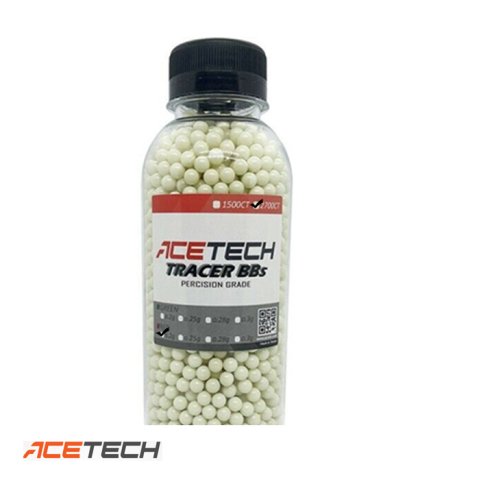 ACETECH Airsoft Tracer BB  (Kırmızı) 0.2g/6mm /2700 adet (Kapaklı Şişe)