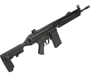 LCT G3 AR RIS Kundaklı AEG Airsoft Tüfek - Siyah