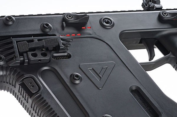 KRYTAC Kriss Vector SMG Mock Susturuculu AEG Airsoft Tüfek - Siyah