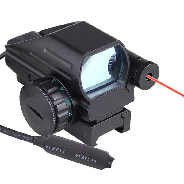 Comet Red and Green Dot Reflex Sight with Laser