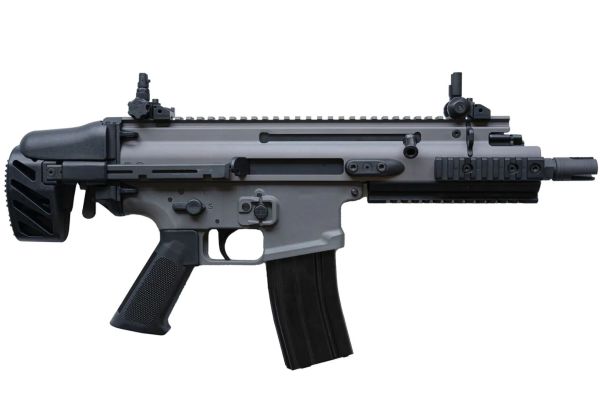 FN Herstal-Licensed SCAR-SC Compact Airsoft PDW B.R.S.S. AEG GREY BOLT