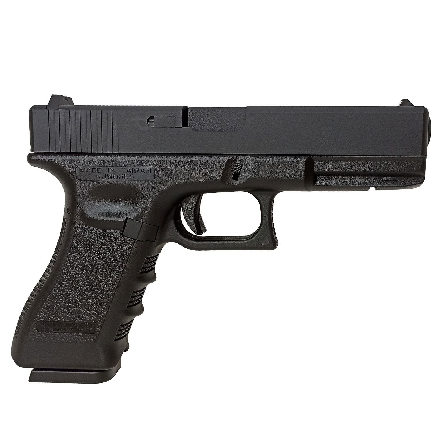 KJW G18 Glock18 Metal Slide SIYAH GBB Airsoft Auto Glock Tabanca KP-18-BK