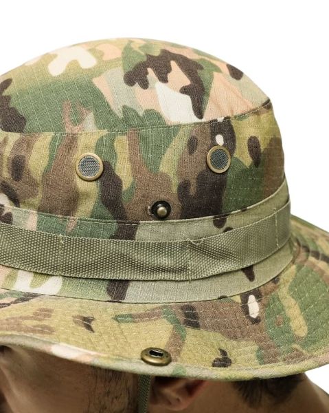 SS MULTİCAM Jungle Bonnie  Şapka - Katlanabilir Safari Fötr Şapkası